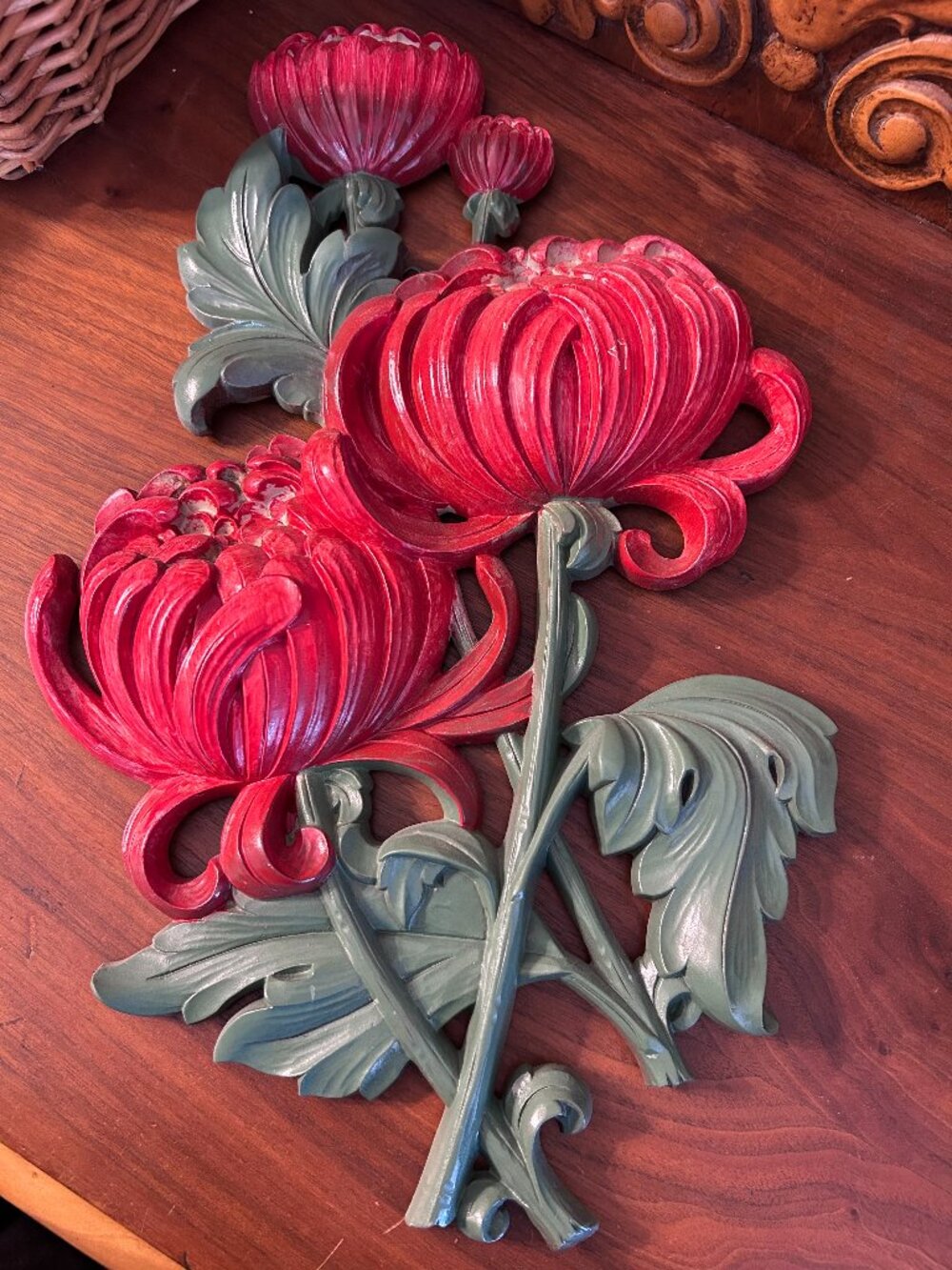 Chrysanthemum MCM Wall Art
